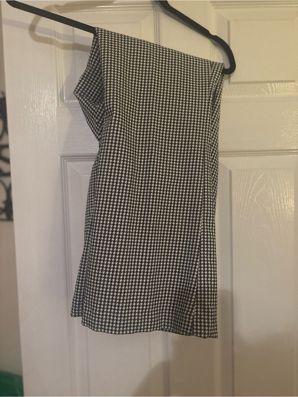 Cato Black & White Houndstooth Dress Pants